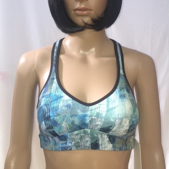 New Lululemon Athletica Speed Up Bra C/D Sport Bra Size 4 - Picture 2 of 13